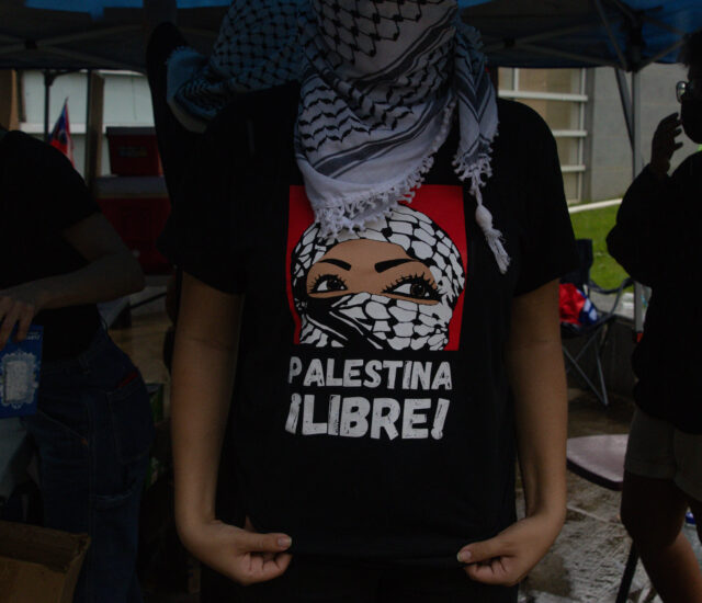 University of Puerto Rico Students set up Palestinian Solidarity Camp
